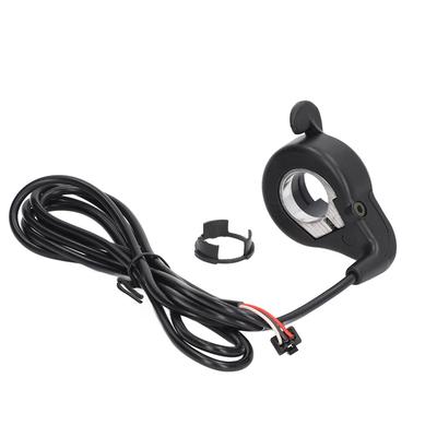 E-Bike Gashebel Langlebiges ABS Metall Einfache Bedienung SM Stecker E-Bike Daumengas für 24V 36V 48V