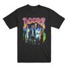 Retro The Doors Band Members Heavy Cotton Black T-Shirt TT72 Unisex T-Shirt