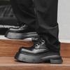 Fashion Luxury and Trendy Men's Thick Soled Shoes High Quality Casual Style Fashion Street Walking Daily Height Increasing Youth Shoes