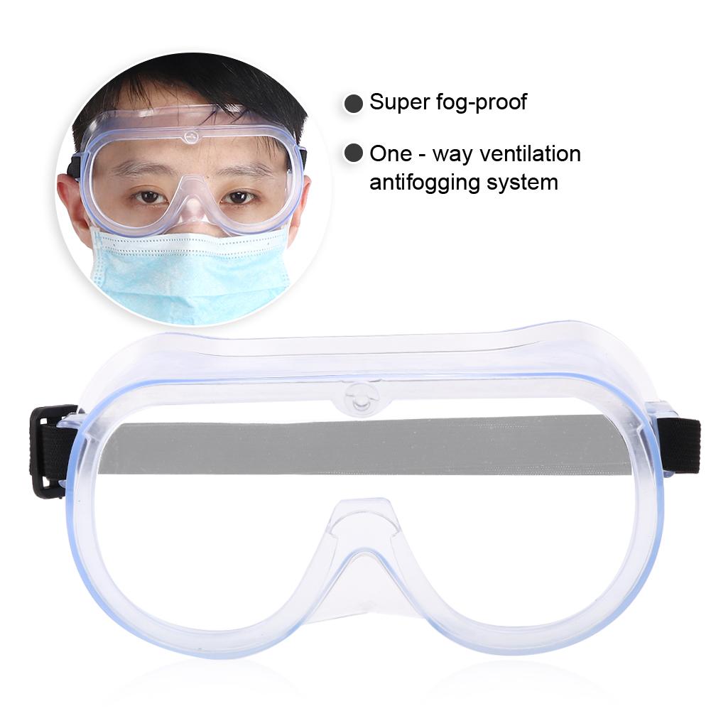 Motorcycle Goggles Dustproof Windproof Anti Fog Splash Proof Safety Glasses for Men Women