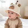 Unisex Baby Bear Bucket Hat - Cute, Adorable Spring & Autumn Sun Protection