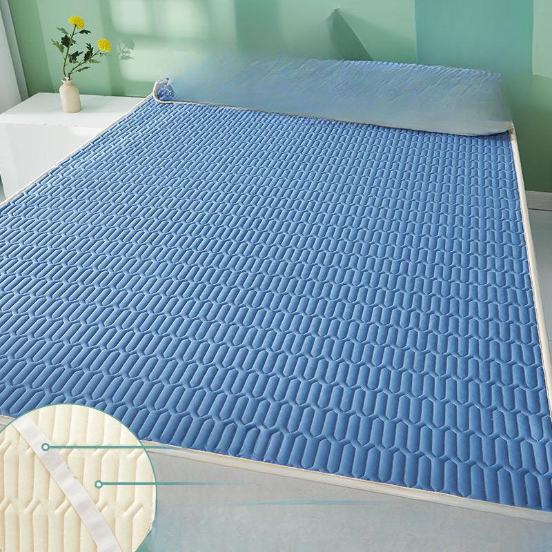 

1 шт. охлаждающая подушка, без наволочки и чехла, латексная охлаждающая подушка, нескользящая, охлаждающая, подходит для летней семейной спальни, студенческой спальни 180x200 синий