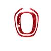 Carbon Fiber Car Interior Gear Shift Frame Cover Trim Decor Sticker For Fiat 500L 2014-2017 Car Styling Accessories