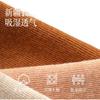 Women's 4 Pairs Mid-Calf Pure Cotton Double Ribbed Seamless Antibacterial White Long Socks for Autumn and Winter