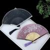 6inch Mini Folding Fan 20cm Cute Small Bamboo Folding Fan Portable for Cos Conventions