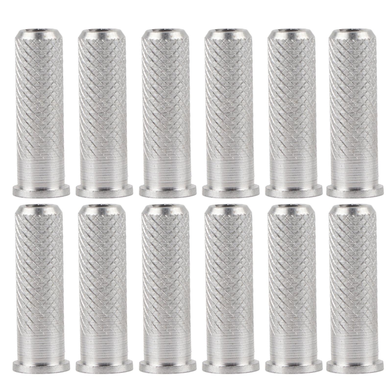 

12pcs Archery Arrow Aluminum Insert for ID 6.2mm Carbon Fiberglass Arrow Shaft Accessories For Hunting Shaft Arrowhead
