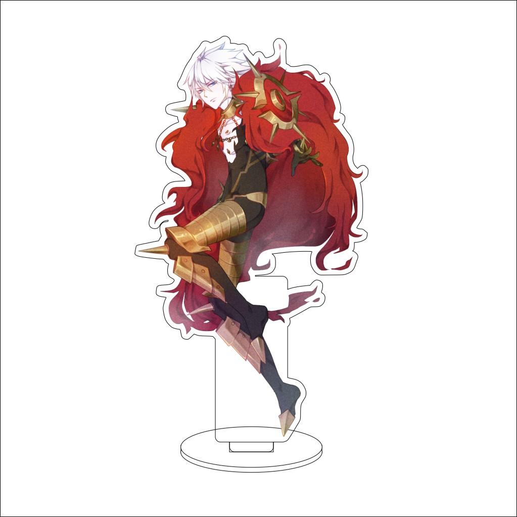 

16CM Anime Fate stay night Cosplay Acrylic Stand Ornaments Shinji Matou/Archer/Matou Sakura Figure Stand Halloween Gifts 16CM