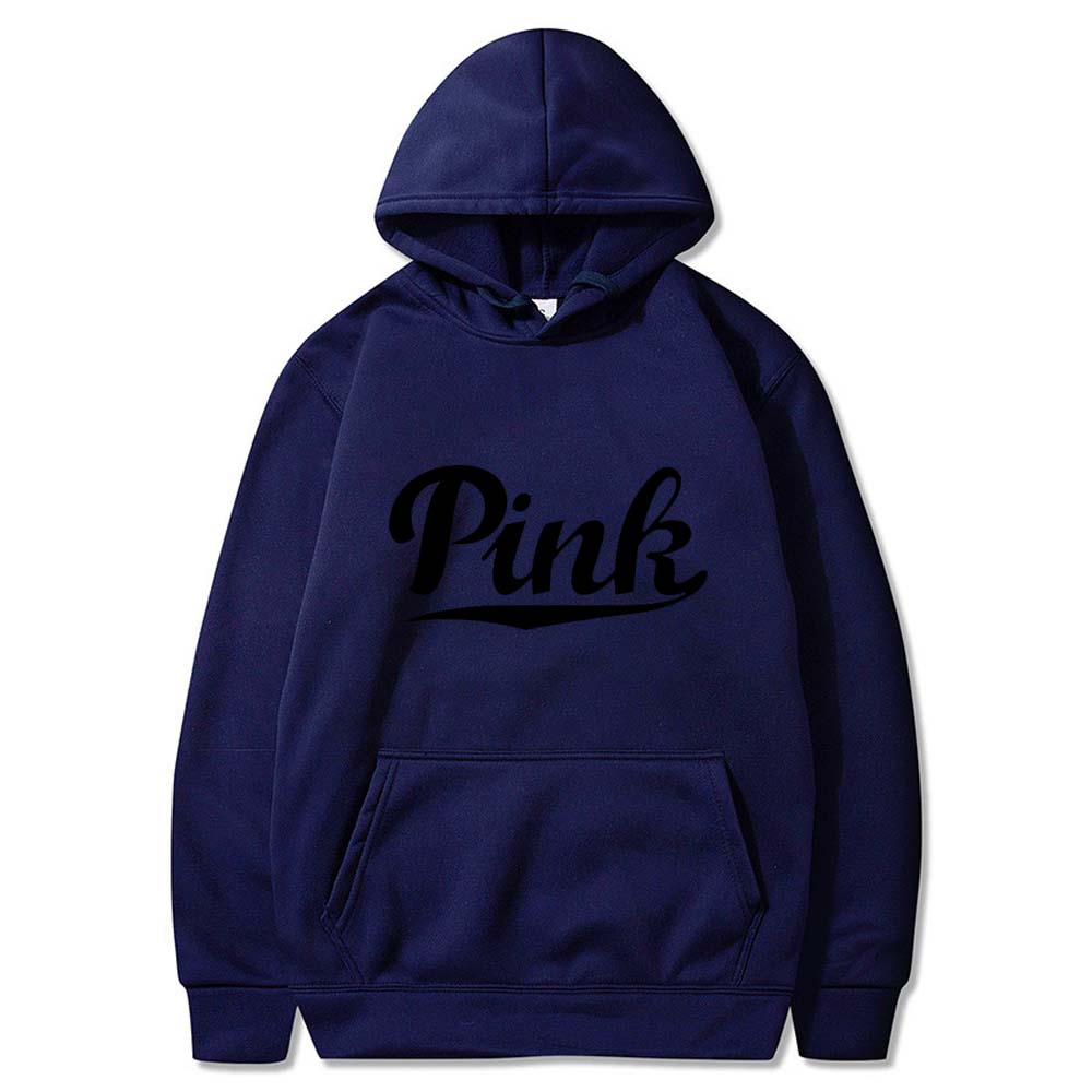 Harajuku Retro Letter Fleece Mens and Mens Hooded Sweatshirts Oversized Casual Pullover Loose Hoodies