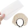 10 pçs forros de chapéu de golfe almofadas de suor excelente absorção de suor autoadesivo para chapéus viseiras camisa colares