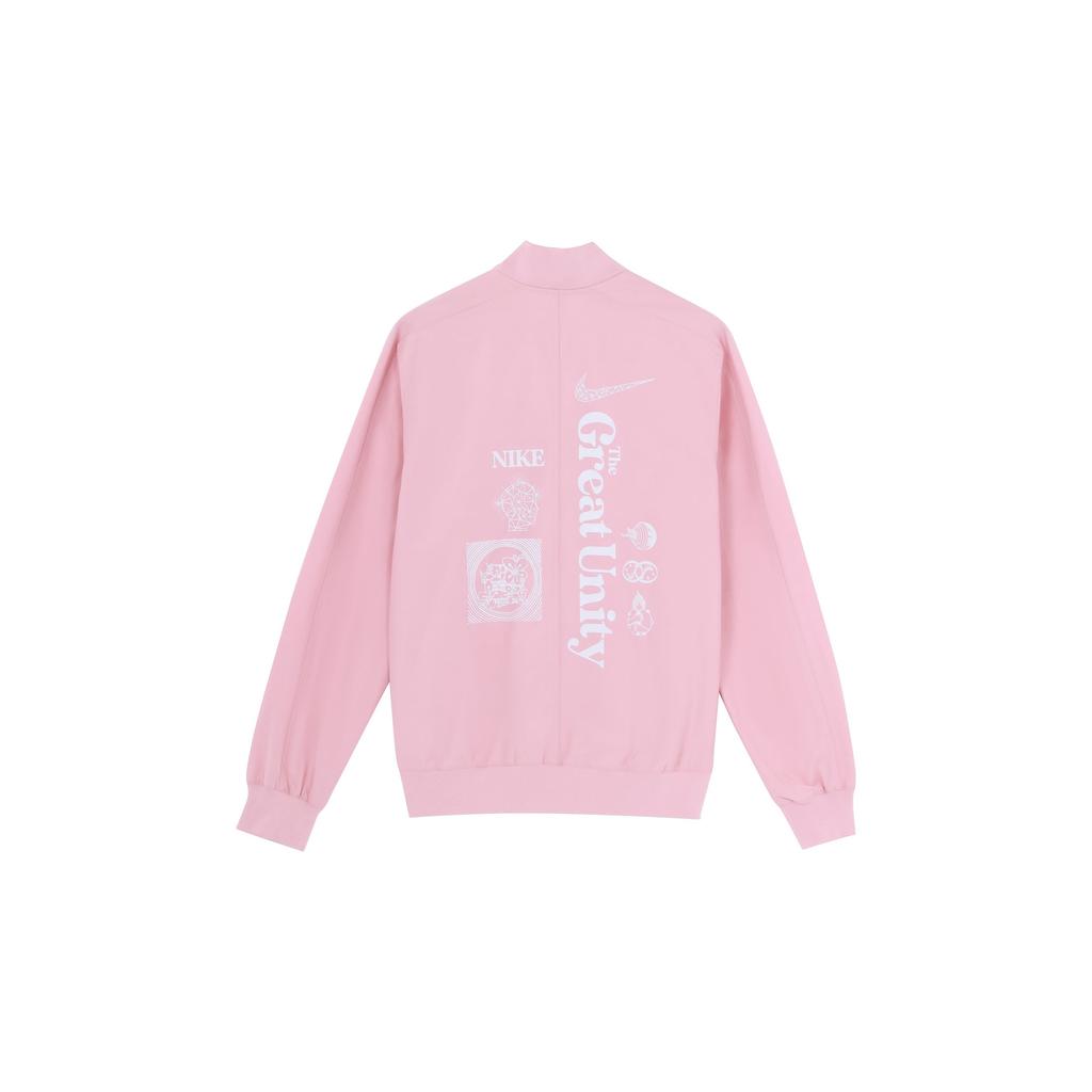 Nike Sportswear Woven Spring/Autumn Long Sleeve Baseball Collar Jacket Men Jacket Pink DM7900-603