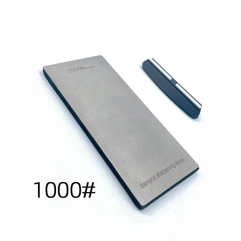 2pc Set Diamond Sharpening Stone Grinding Stone Kitchen Knife Sharpener Stone With Sponge Non--slip Pad Wet Stones For Sharping