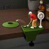 Geschenk für Golfer Flaschenöffner Golf mit eingebauter Metallklinge und drehbarer Klemme, Mini-Golfer Wiederverwendbares Putter-Design Magnetischer Kappenfänger Fänger, Lustig