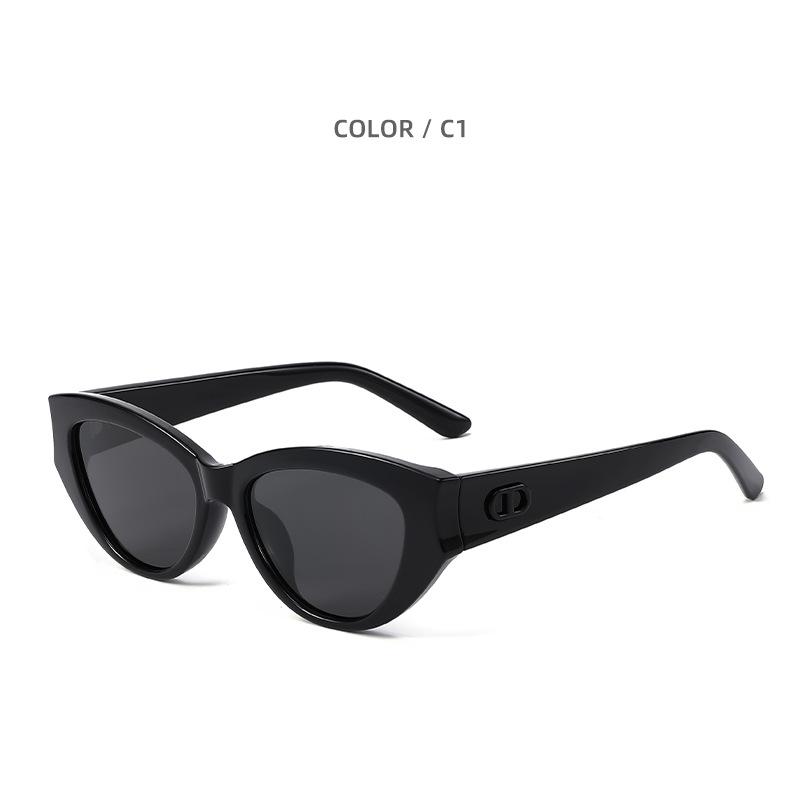 

Lao Qianfeng D s home has the same cat eye sunglasses, advanced sense 2026 new sunglasses, anti-ultraviolet polarizers