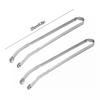 BBQ Sausage Turning Tongs Hot Dog Stainless Steel Features