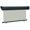 VidaXL Balcony Side Awning 140x250 Cm Grey