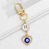Portachiavi con Zircone a Forma di Cuore Lettere A-Z Iniziali Alfabeto Portachiavi Ciondoli Portachiavi Auto Portachiavi Borsa Pendenti Accessori Gioielli Regalo