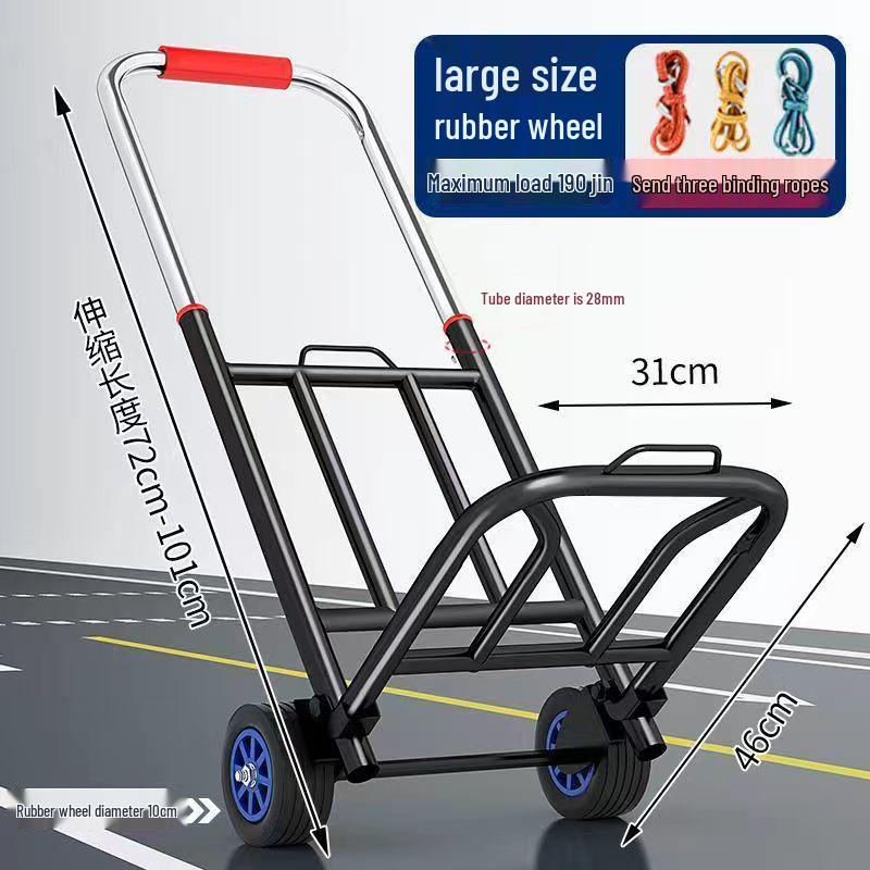 Magic Portable Folding Hand Truck Cart for Shopping and Luggage