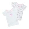 Kids Short Sleeve Underwear, Set of 2 Hello Kitty, 90cm, 100% Cotton, For Ages 25 Months and Older, Name On the Inside 147842