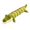 Long Crocodile Plush Pillow Soft Segmented Stuffed Animal for Hugging & Decor Unique Gift for Kids Adults