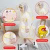 Children's Raincoat for Boys and Girls, Kindergarten School Rainwear, Transparent Cute Poncho-Style Raincoat for Toddlers and Students