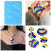 Silicone Mold for Epoxy Casting DIY Craft Rhombus Pendant Decoration Mold Tool
