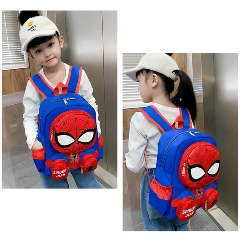 Backpack Kids Spiderman Schoolbag Travel Rucksack Bag Gifts