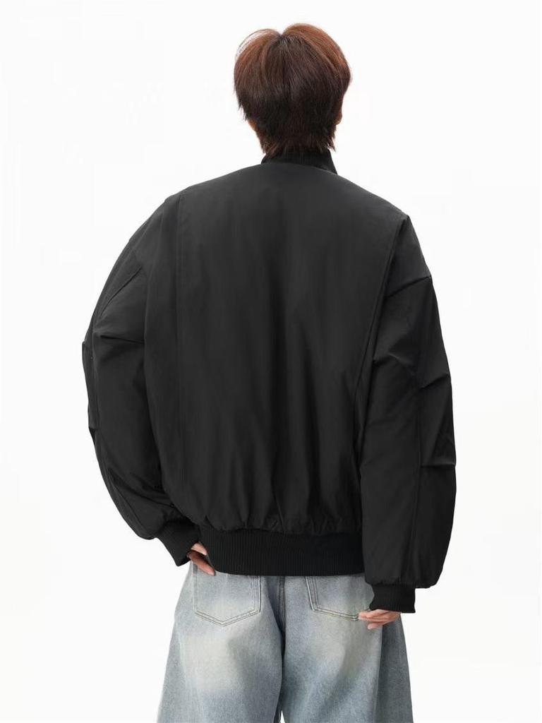 Men's Trendy Stand Collar Pilot Jacket - Autumn Collection