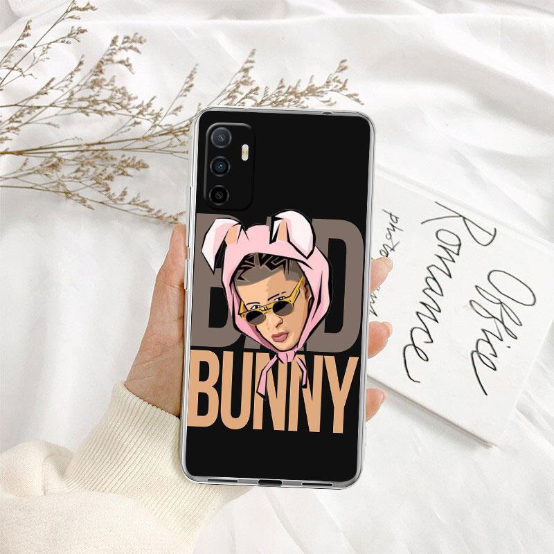 IK10 Bad Bunny Phone Case for Motorola Moto E13 E15 E20 E22 E22I E22S E30 E32 E40 E7 E7I G Plus Power Play Stylus G22 G14