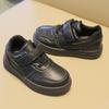 Children's white sneakers for boys and girls, spring soft-soled shoes, new student sports shoes, white girls' shoes