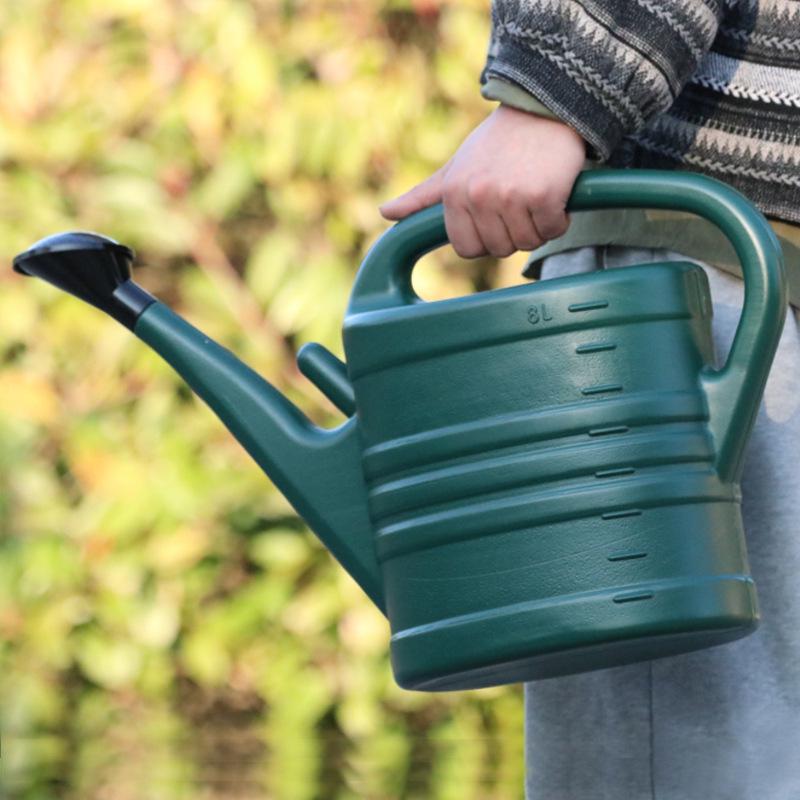 Classic Single-Handle Large Capacity Watering Pot for Gardening, Available In 3L, 5L, 8L, 10L, and 12L Capacities