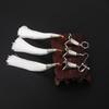 Anime Genshin Impact Ohrringe Zhongli Lange Quaste Ohrclips Tartaglia Ohrhänger Für Damen Herren 1:1 Cosplay Schmuck Requisiten