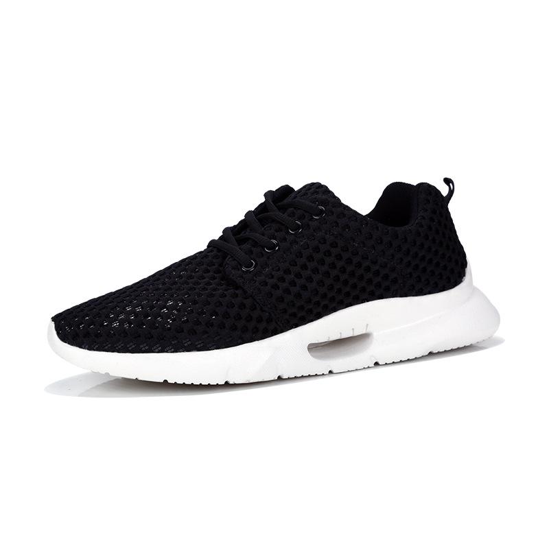 Men's shoes summer breathable sports casual thin white shoes men's mesh shoes summer mesh hollow mesh cloth shoes