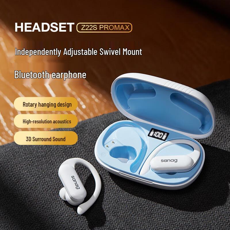 SANAG Z22SPromax Wireless Open-Ear Sport Bluetooth Earphones