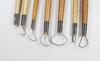 Ceramic Pottery Tools Flat Wire Fixed Supplies, Set, 7-Piece Set, Clay, Wire, C14, Spatula, Tip,
