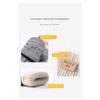 Half Finger Flip Korean Style Gloves Winter Women's Cute Fleece-Lined Cold-Proof Warm Wool Knitted Autumn and Winter Open Finger