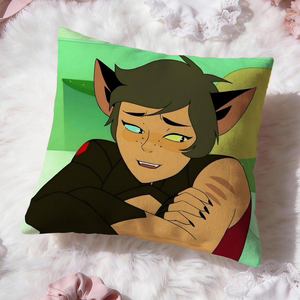 

anime Princesses of Power Cushion Cover Premium Comfort Reversible Pillow Cove -Two in One Design for Any Room & Car Interior 30cmx30cm