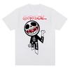 Moda Estiva Donna Uomo Maglietta Band Musicale Gorillazs Punk Rock Stampa Anni '90 Cotone Alta Qualità Manica Corta T-shirt Oversize