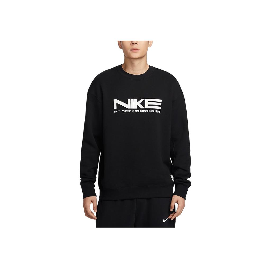 Nike Sportswear Premium Fleece Long Sleeve T-Shirt Men Tops Black IB5450010