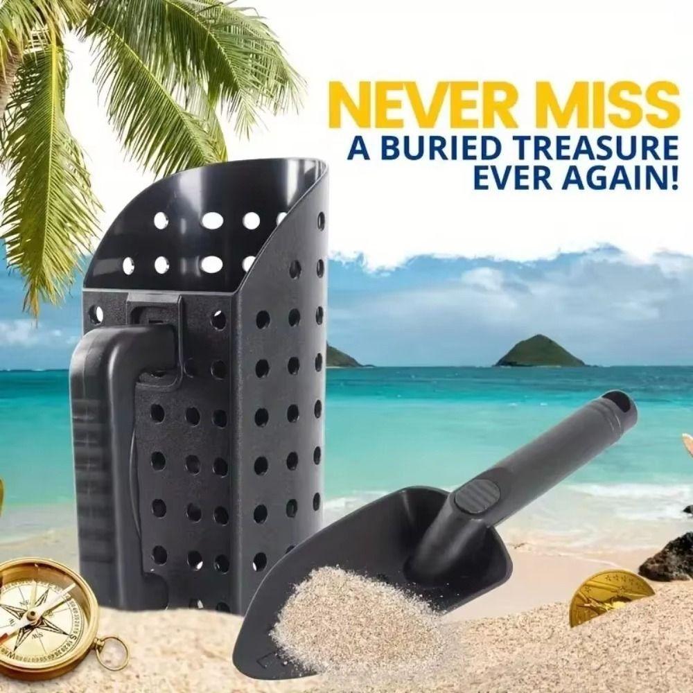 2Pcs Plastic Beach Finds Scoop Digging Tool Beach Shovel Sand Sifter  Utensils Supplies