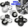 For Toyota 4pcs 56/60mm Car Wheel Center Cover Sticker Tire Hub Cap Badge Covers Alphard GR Gazoo Racing Camry Corolla RAV4