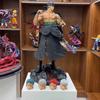 One Piece 50cm - 5 Interchangeable Heads  Anime Carrying Knife Roronoa Zoro Collectible Statue Model Figure Ornament Adult Gifts
