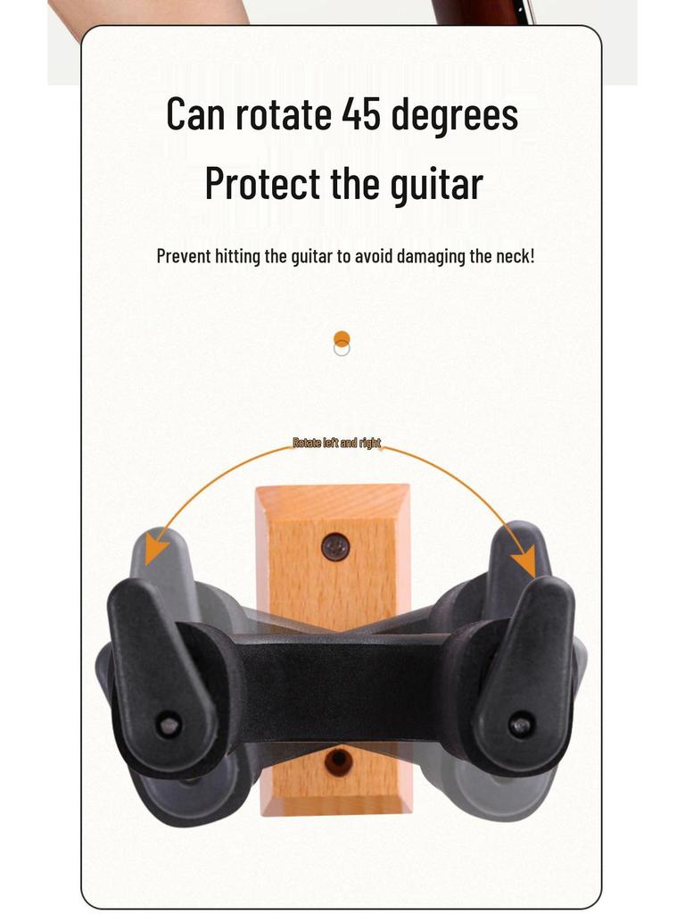 Wall Mount Guitar & Ukulele Display Stand Hook