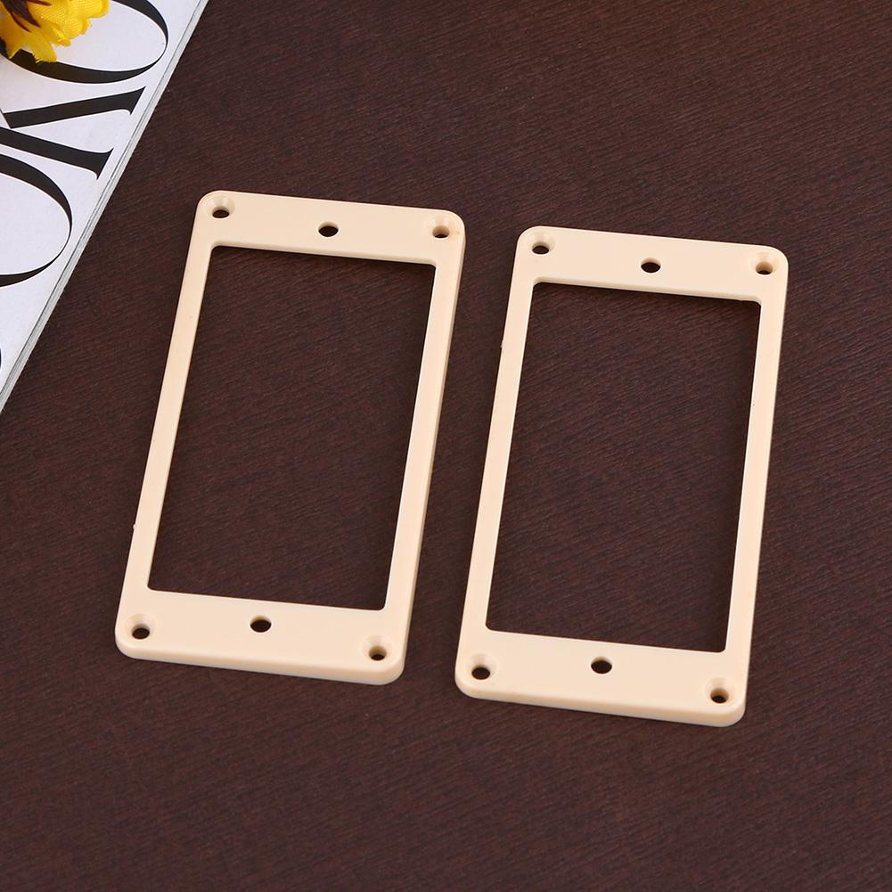 2pcs 30mmx45mm Humbucker Pickup Mounting Ring Frames for Electric Guitar