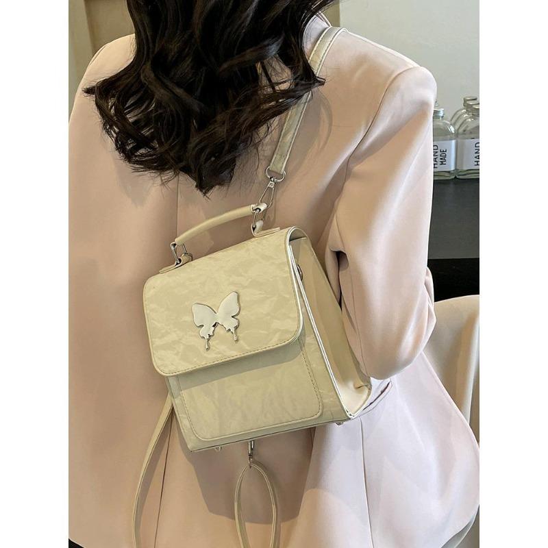 Niche Design Bag New Versatile Backpack Female Portable Student Schoolbag Travel