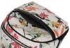Women's Urban Backpack with a Floral Pattern - David Jones