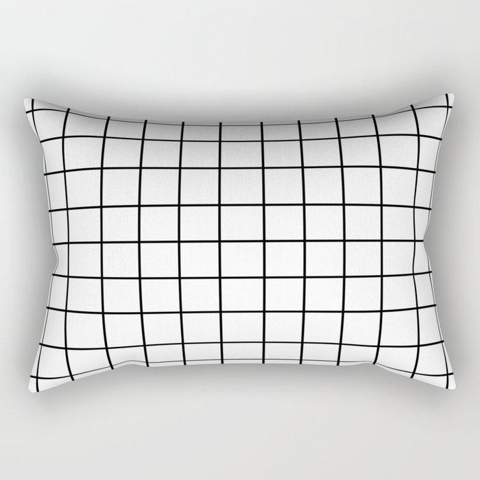 Modern Simple Black And White Geometric Long Strip Pillow Case Sofa Pillow Cushion Cover Premium Durable Quality