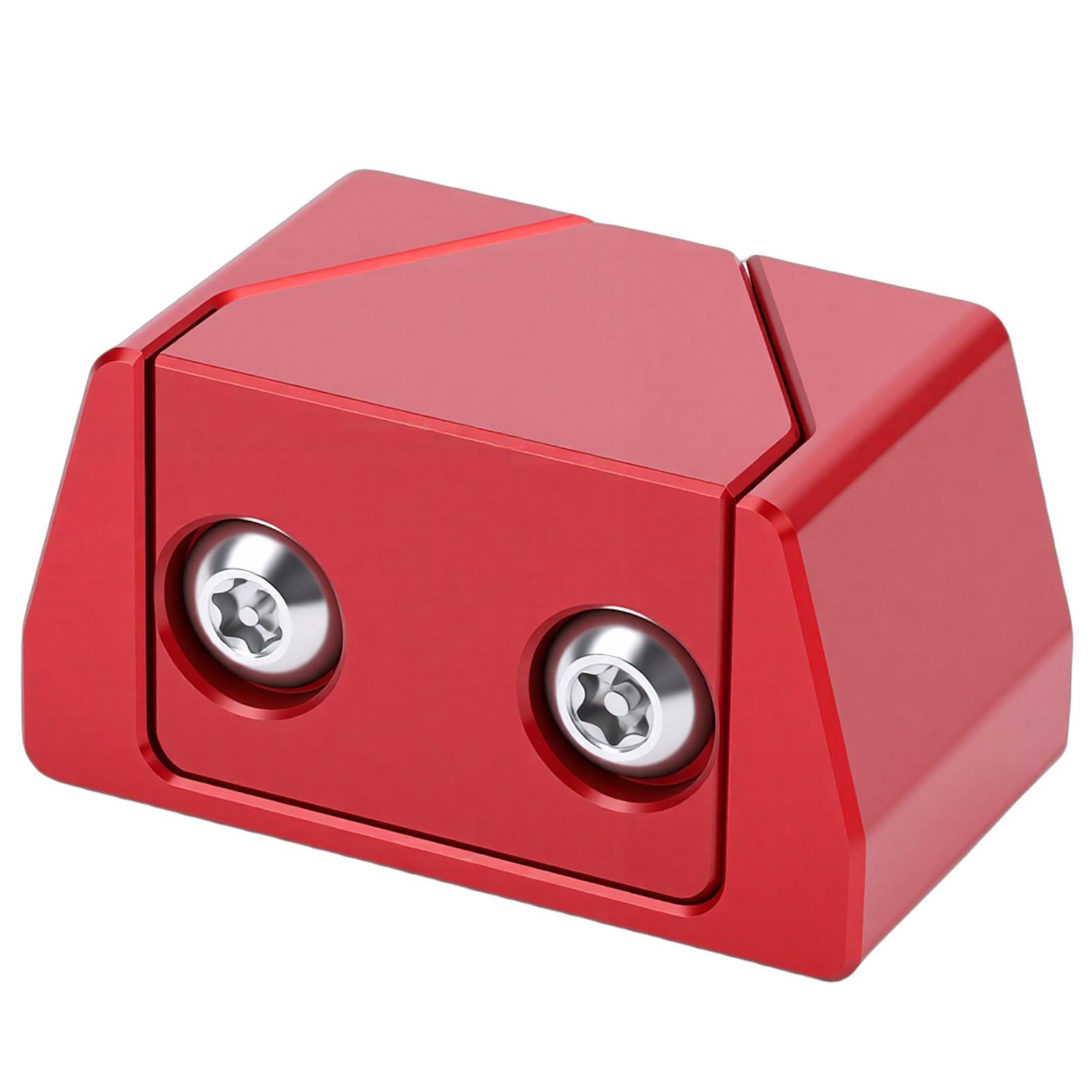 

OBD Port Locking Tool Secure Lockout Tool Anti Theft Protector for Cars SUVs Trucks 16 Pin Trapezoid Red