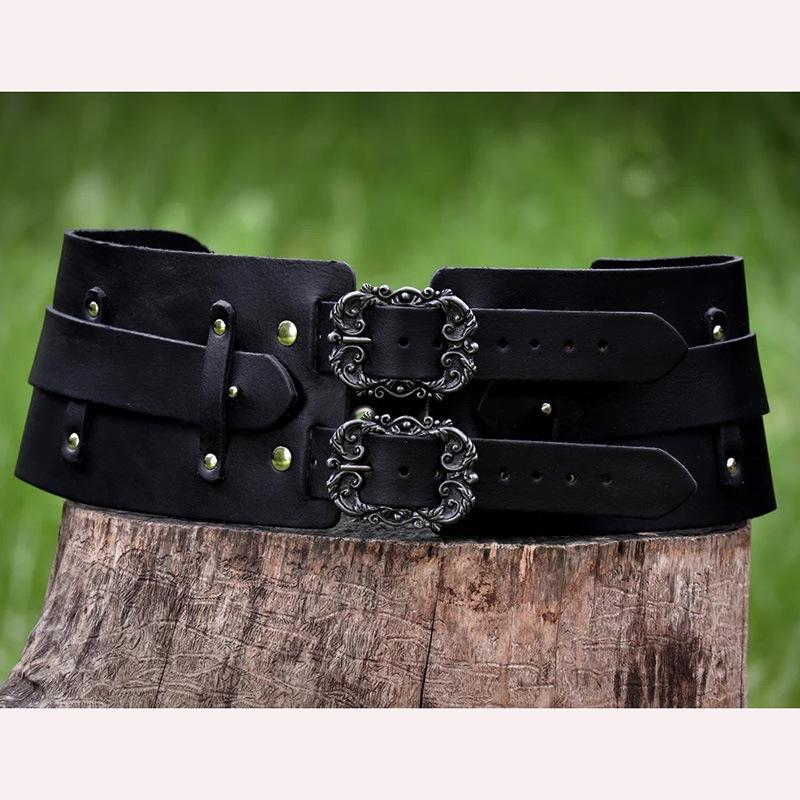 Viking Roman Gladiator Leg Armor Belt Medieval Cosplay Costume Warrior