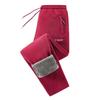 Winter Sportkleding Set Heren Retro Training Dikke Fleece Jas + Broek Tweedelige Set Casual Ski Hardlopen Trainingspak Pak
