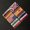 3D aluminum car sticker for Mini One Cooper R50 R52 R53 R55 R56 R57 R58 R60 R61 PACEMAN COUNTRYMAN CLUBMAN COUPE ROADSTER